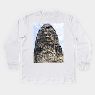 Cambodian Temple Kids Long Sleeve T-Shirt